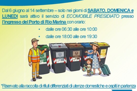 ECOMOBILE PRESIDIATO PORTO RIO MARINA